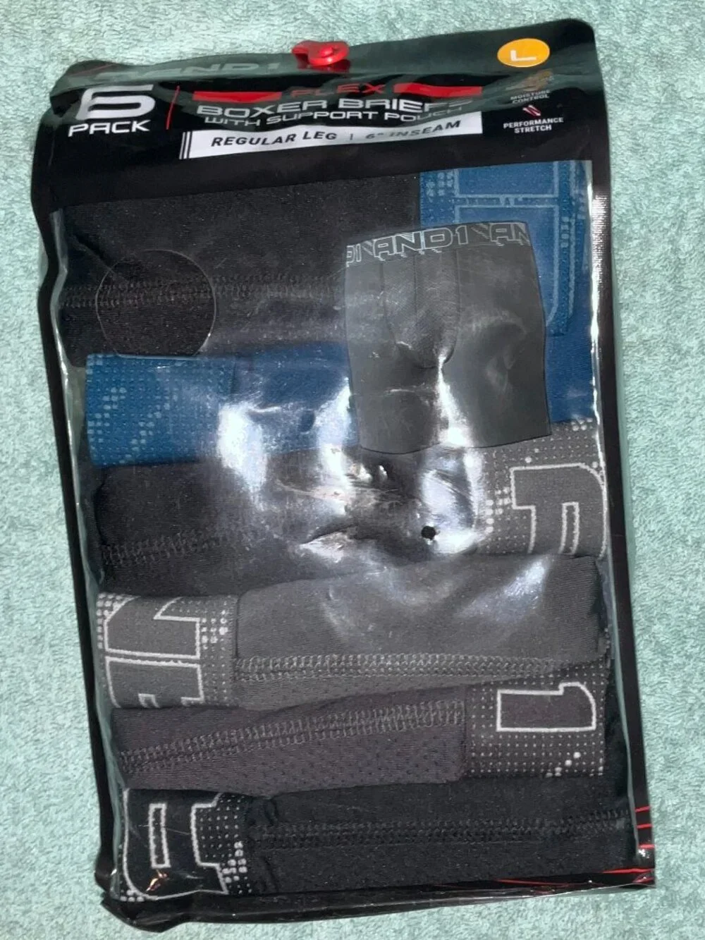 Men's And1 Boxer Briefs - 6 Pack